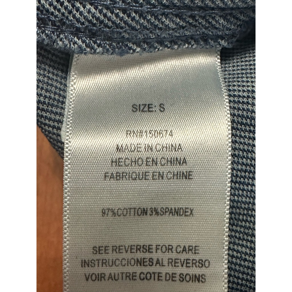 Wash Lab Jeggings Tie Waist Slim Fit Dark Wash Denim S NWOT Casual Athleisure - Picture 8 of 8
